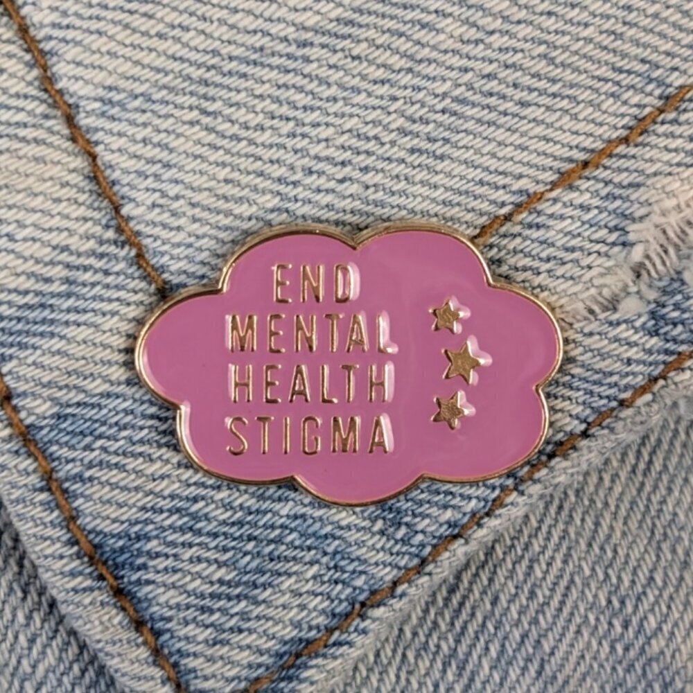 (5/$20) End Mental Health Stigma Enamel Pin